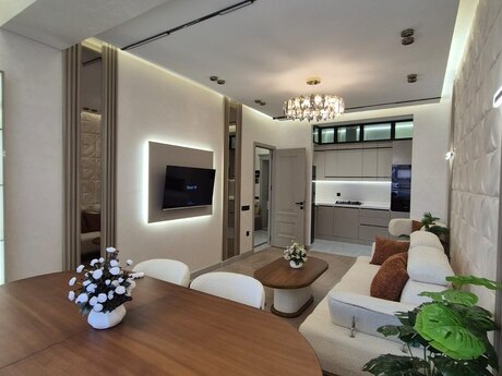 2 otaqlı yeni tikili - Nəriman Nərimanov m. - 60 m²