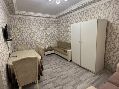 1 otaqlı köhnə tikili - Memar Əcəmi m. - 35 m²