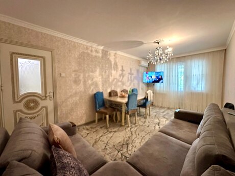 4 otaqlı köhnə tikili - Neftçilər m. - 90 m²