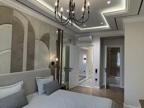 4 otaqlı yeni tikili - Şah İsmayıl Xətai m. - 179 m²