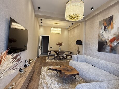 3 otaqlı yeni tikili - Şıxov q. - 95 m²