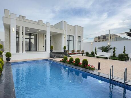 4 otaqlı həyət evi/bağ evi - Mərdəkan q. - 200 m²