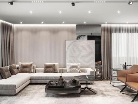 3 otaqlı yeni tikili - Ağ şəhər q. - 130 m²