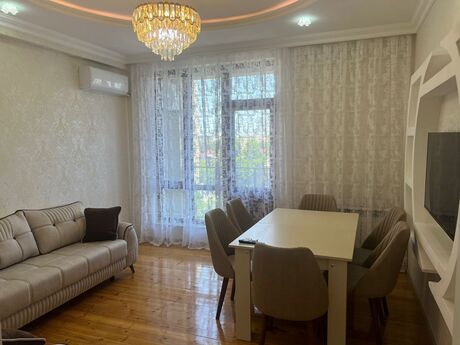 2 otaqlı yeni tikili - Bakıxanov q. - 77 m²