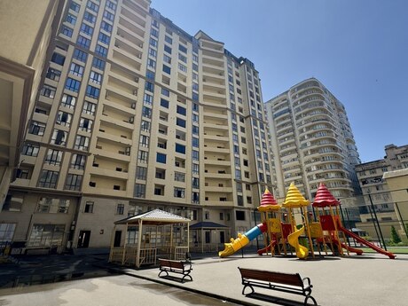3 otaqlı yeni tikili - Nərimanov r. - 148.4 m²