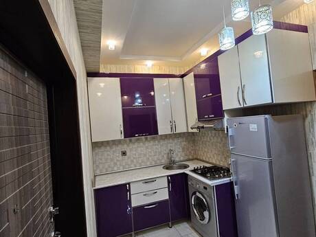 2 otaqlı yeni tikili - İnşaatçılar m. - 58 m²