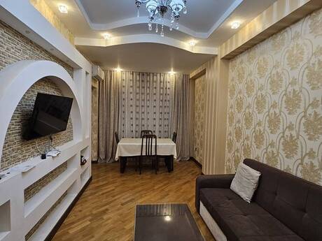 2 otaqlı yeni tikili - İnşaatçılar m. - 58 m²