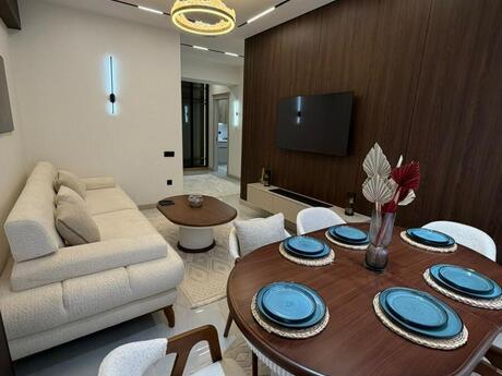 3 otaqlı yeni tikili - Şah İsmayıl Xətai m. - 90 m²