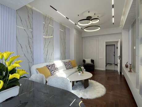 3-комн. новостройка - м. Нариман Нариманов - 102 м²