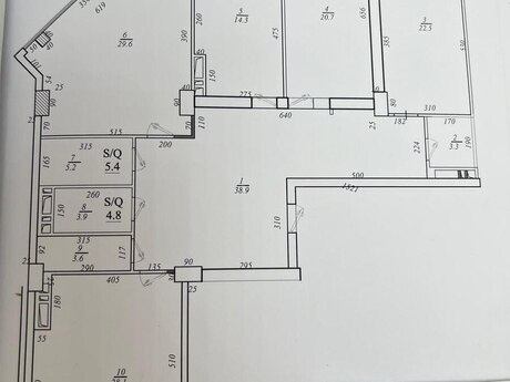 4-комн. новостройка - м. Нариман Нариманов - 180 м²