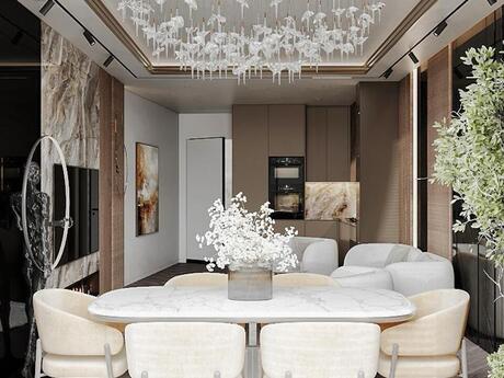 2 otaqlı yeni tikili - Səbail r. - 89 m²