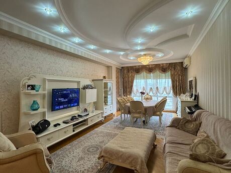 3 otaqlı yeni tikili - İnşaatçılar m. - 138 m²