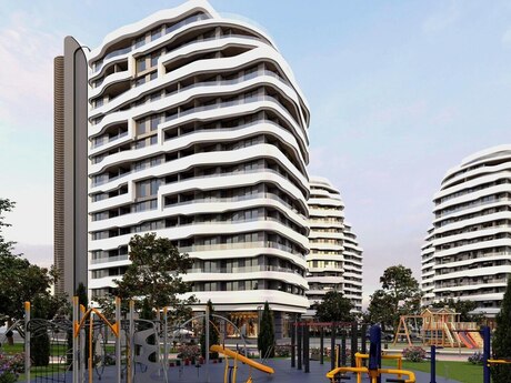 2 otaqlı yeni tikili - Bakıxanov q. - 61 m²