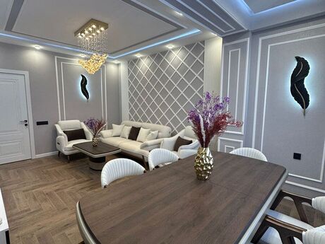 3 otaqlı yeni tikili - Həzi Aslanov m. - 105 m²