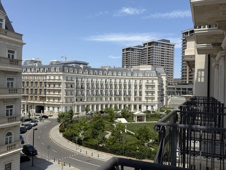 2 otaqlı yeni tikili - Ağ şəhər q. - 65 m²