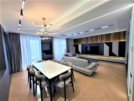 4 otaqlı yeni tikili - Ağ şəhər q. - 210 m²
