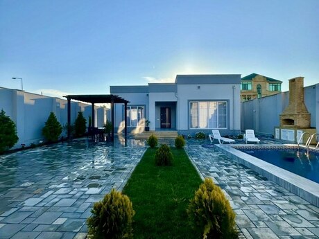 4 otaqlı həyət evi/bağ evi - Şüvəlan q. - 160 m²