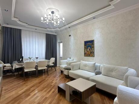 3 otaqlı yeni tikili - Həzi Aslanov m. - 108 m²