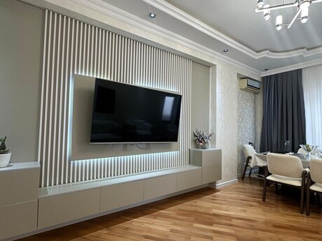 3 otaqlı yeni tikili - Həzi Aslanov m. - 108 m²