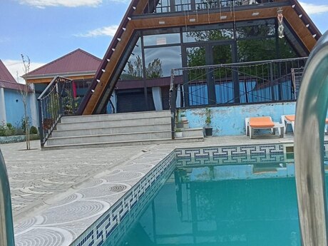 3 otaqlı həyət evi/bağ evi - Qəbələ - 120 m²