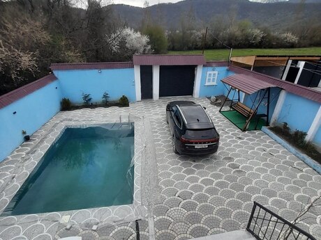 3 otaqlı həyət evi/bağ evi - Qəbələ - 120 m²
