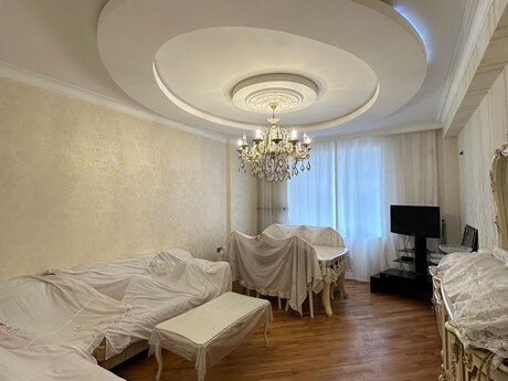 3 otaqlı yeni tikili - Həzi Aslanov m. - 107 m²