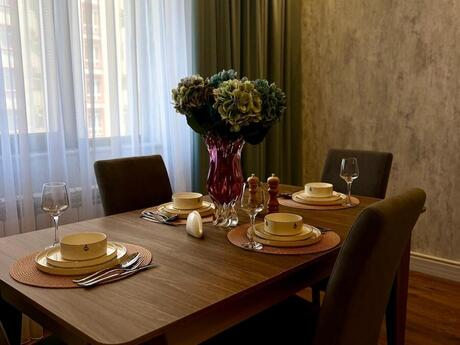 3 otaqlı yeni tikili - Nərimanov r. - 125 m²