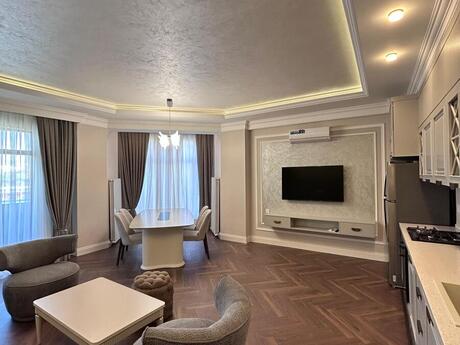 3 otaqlı yeni tikili - Şah İsmayıl Xətai m. - 110 m²