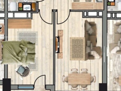 2-room apartment, 52 m², Bakıxanov: 117 000 ₼ 2