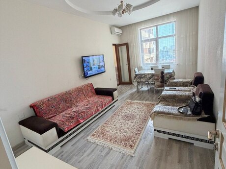 2-комн. новостройка - пос. Ясамал - 60 м²