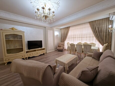 Elan №6077894 - Bakı, İnşaatçılar m., 3 otaqlı, 120 m², 5/19 mərtəbə
