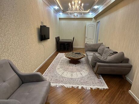2 otaqlı yeni tikili - Şah İsmayıl Xətai m. - 87 m²