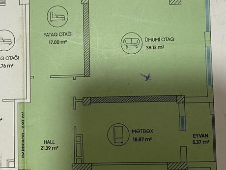 Elan №6150069 - Bakı, Badamdar q., 3 otaqlı, 135 m², 5/18 mərtəbə