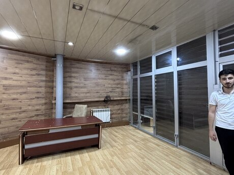1 otaqlı ofis - Qara Qarayev m. - 28 m²