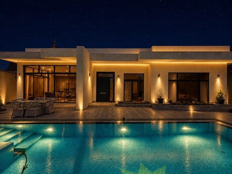 4 otaqlı həyət evi/bağ evi - Mərdəkan q. - 280 m²