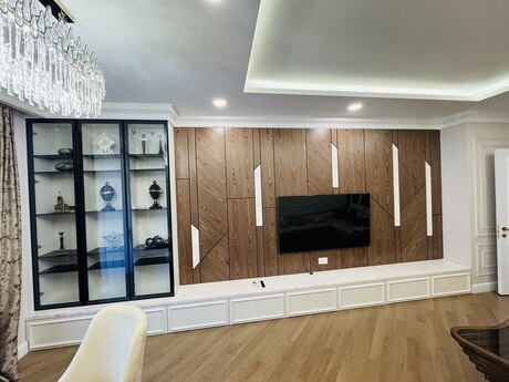 3 otaqlı yeni tikili - Şah İsmayıl Xətai m. - 145 m²