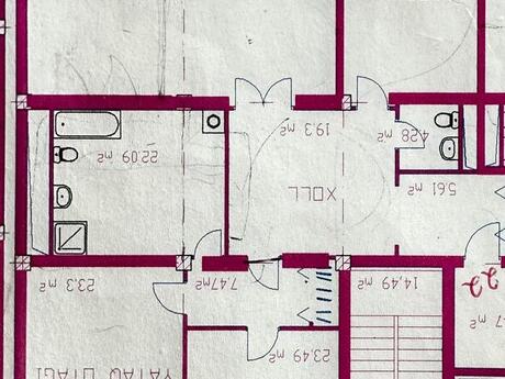 3-комнатная квартира, 210 м², 28 May: 490 000 ₼ 2