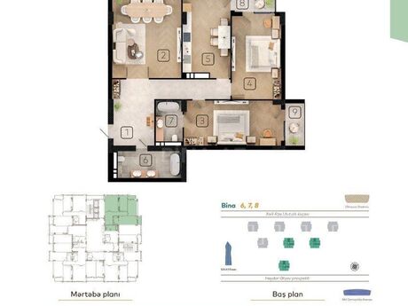 3 otaqlı mənzil, 146 m², Koroğlu: 363 000 ₼ 4