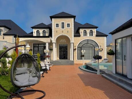 5 otaqlı həyət evi/bağ evi - Mərdəkan q. - 250 m²