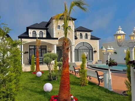 5 otaqlı həyət evi/bağ evi - Mərdəkan q. - 250 m²