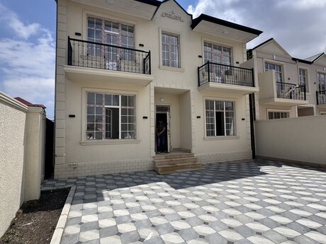 4 otaqlı həyət evi/bağ evi - Masazır q. - 140 m²