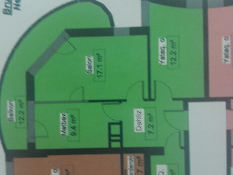 2 otaqlı mənzil, 77,8 m², Lökbatan: 91 000 ₼ 2