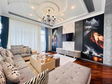 3 otaqlı yeni tikili - Ağ şəhər q. - 120 m²