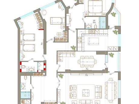 5-room apartment, 218 m², Gənclik: 495 000 ₼ 3