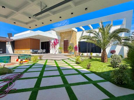 5 otaqlı həyət evi/bağ evi - Mərdəkan q. - 240 m²