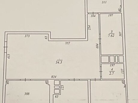 3 otaqlı mənzil, 145 m², Şah İsmayıl Xətai: 391 000 ₼ 2
