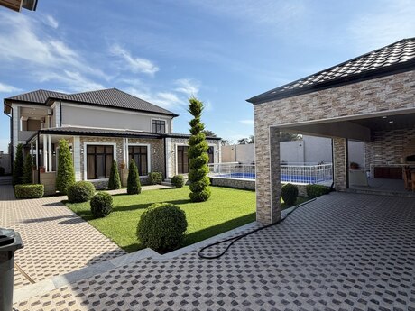 6 otaqlı həyət evi/bağ evi - Mərdəkan q. - 350 m²