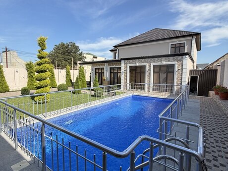 6 otaqlı həyət evi/bağ evi - Mərdəkan q. - 350 m²