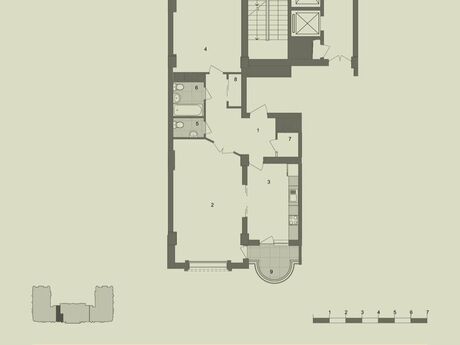 2 otaqlı mənzil, 98,8 m², Elmlər Akademiyası: 540 000 ₼ 5