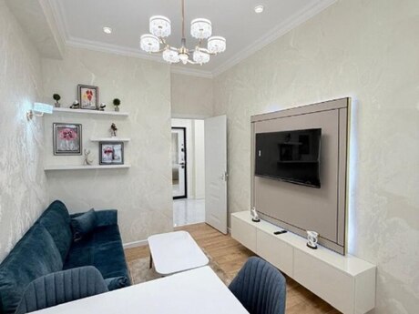 2 otaqlı yeni tikili - Qara Qarayev m. - 40 m²